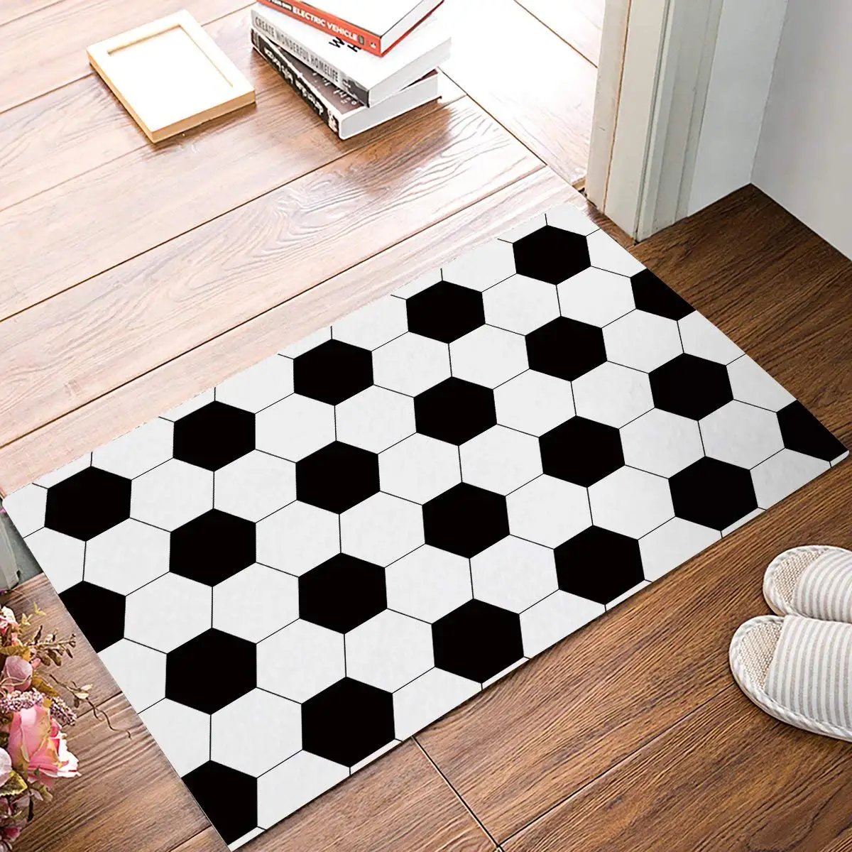 Mat World Cup Football Championships Football Pattern Floor Mat