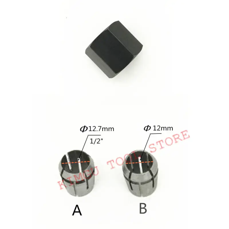 Втулка Конусная Зажимная 1/2 &quot12 7 мм 12 для Makita 763622 4 763628 2 763674 5 RP2301FC RP2301 RP1800 RP2300 RP2300FC