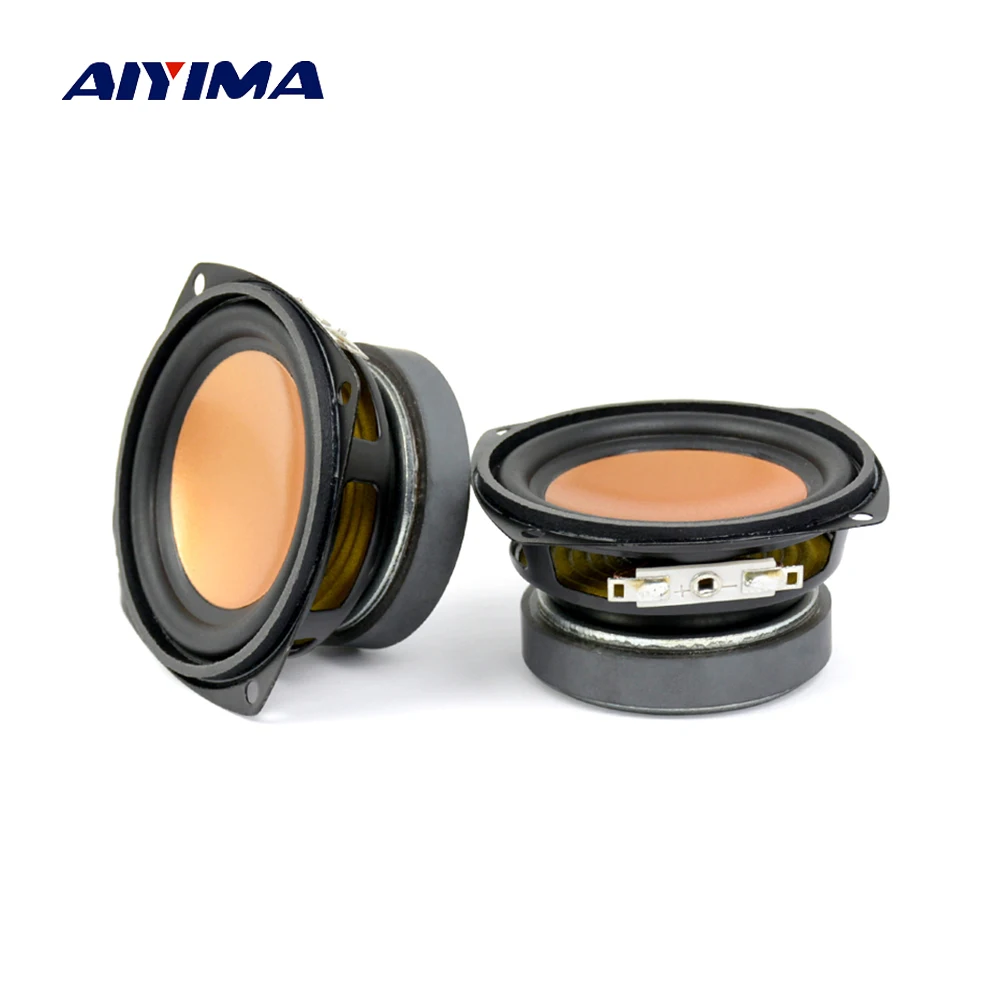 Aiyima 2PC Audio Speaker 3 Inch 4Ohm 20W Full Range Bass Speaker Multimedia Loudspeaker Desktop Audio DIY Aiyima 2PC Audio Speaker 3 Inch 4Ohm 20W Full Range Bass Speaker Multimedia Loudspeaker Desktop Audio DIY