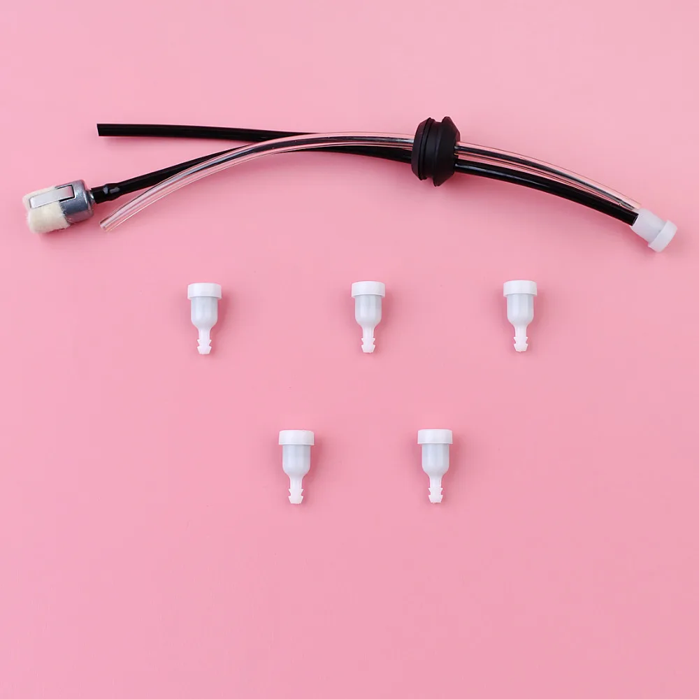 3 Hole Fuel Line Grommet Kit with 5 pcs Fuel Tank Vent For Echo GT-200 GT-200 SRM-2100 SRM-210 SRM-225 Trimmer Parts