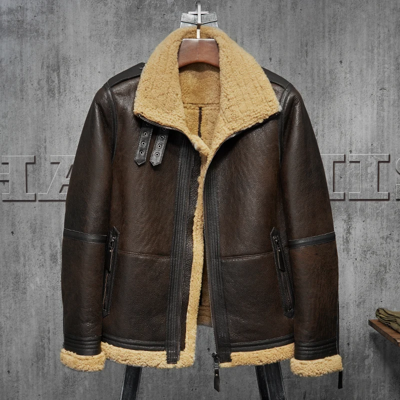 New 2013 Autumn summer Slim Fit Leather Jackets For Men