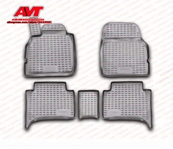 

Floor mats for Renault Scenic II 2003-2009 5 pcs rubber rugs non slip rubber interior car styling accessories
