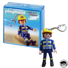 Playmobil City Action 5095 THW Keychain