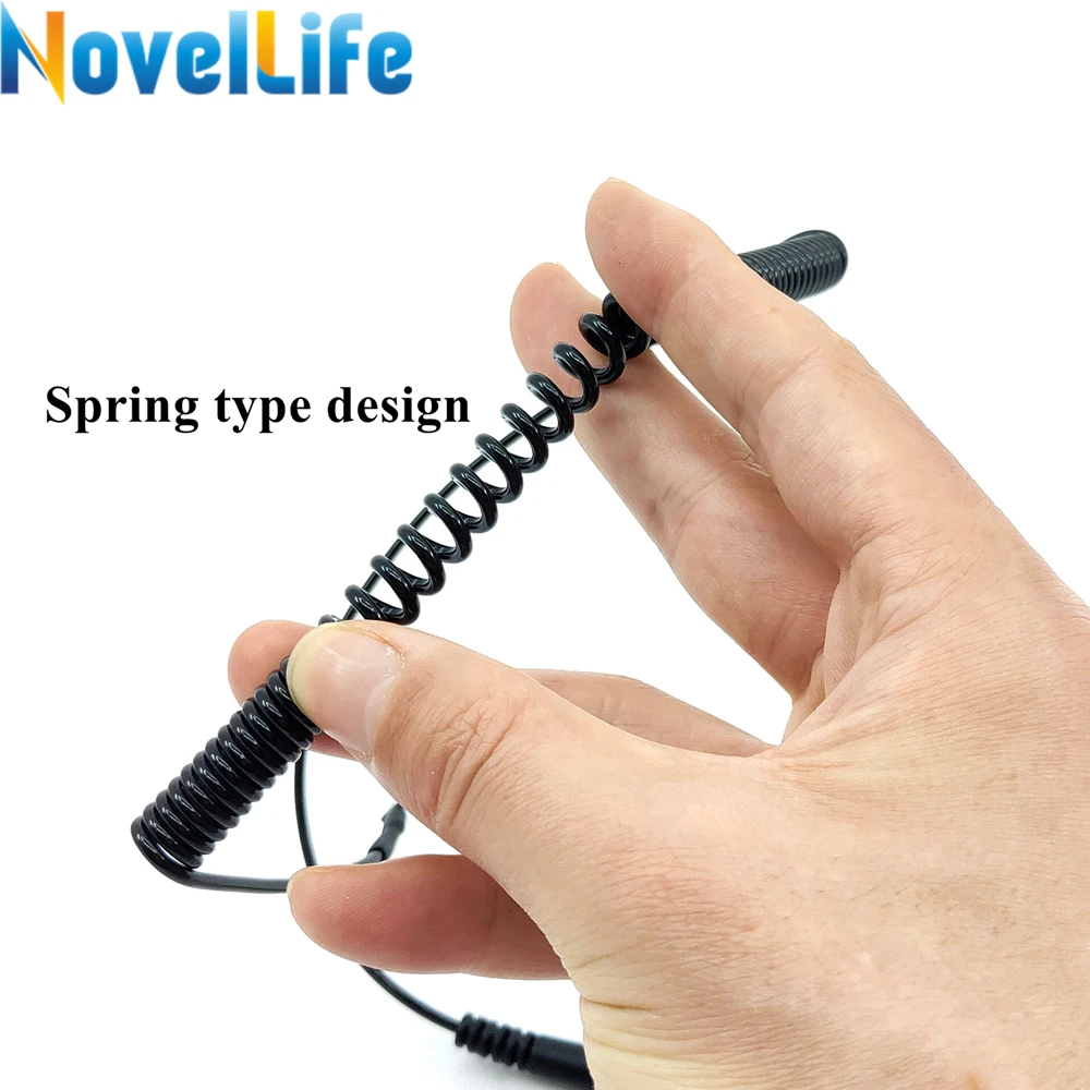 Cable clamp 1.5 Meter Anti static Spring Grounding Wire Clamp Earth Cable Alligator Clip to U Terminal for TS100 TS101 Pine64 Soldering Iron