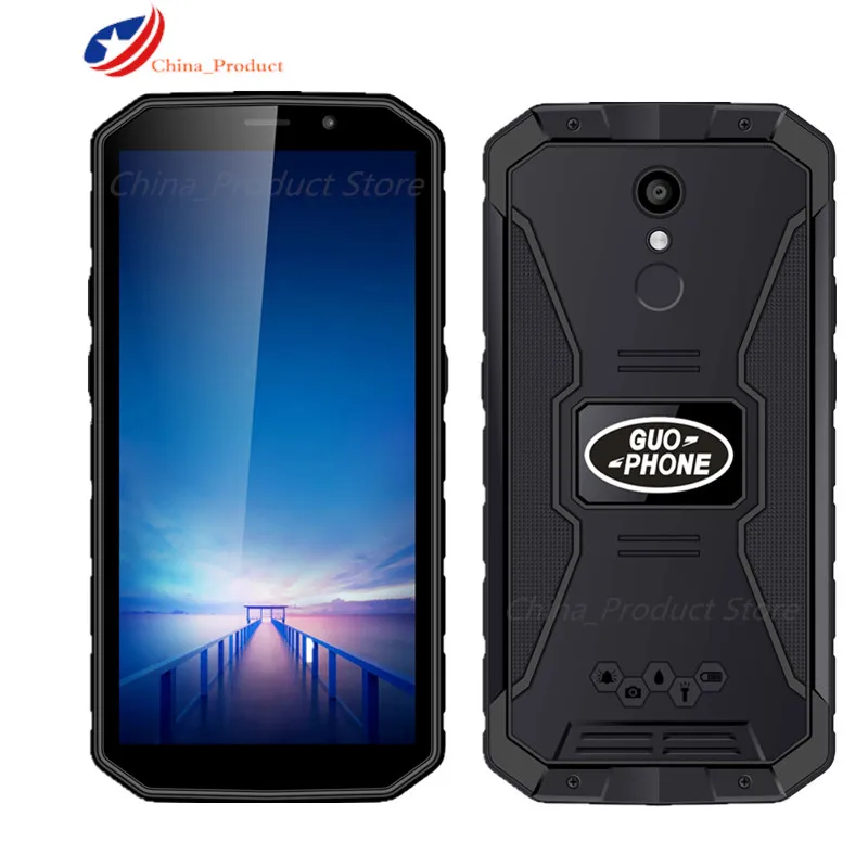 Guophone XP9800 водонепроницаемый смартфон экран 5 дюймов четырёхъядерный Android 2018 2 Гб