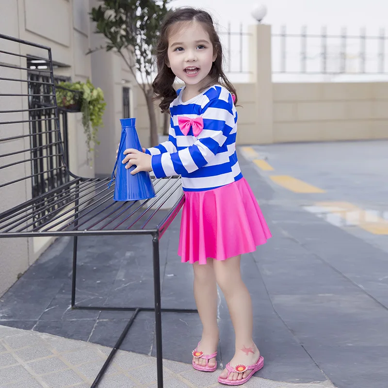 bambini costumi da bagno delle ragazze gonna costume da bagno neonata dot costume da bagno bambini