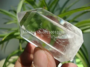 

xd j009 NATURAL CLEAR QUARTZ CRYSTAL WAND POINT HEALING