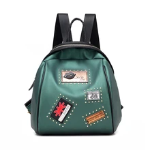 Для женщин Рюкзаки молнии заклепки Рюкзаки Mochilas feminina rugzak элегантный дизайн SAC DOS Bolsos Mujer Для женщин Рюкзаки SAC лк