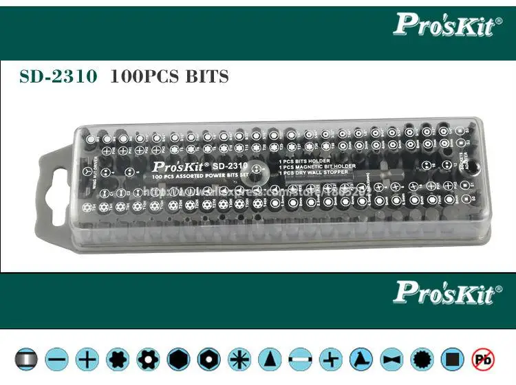 100 шт многофункциональные Биты Набор отверток наконечники ремонтные инструменты для электрического обслуживания лабораторных заводов SD-2310