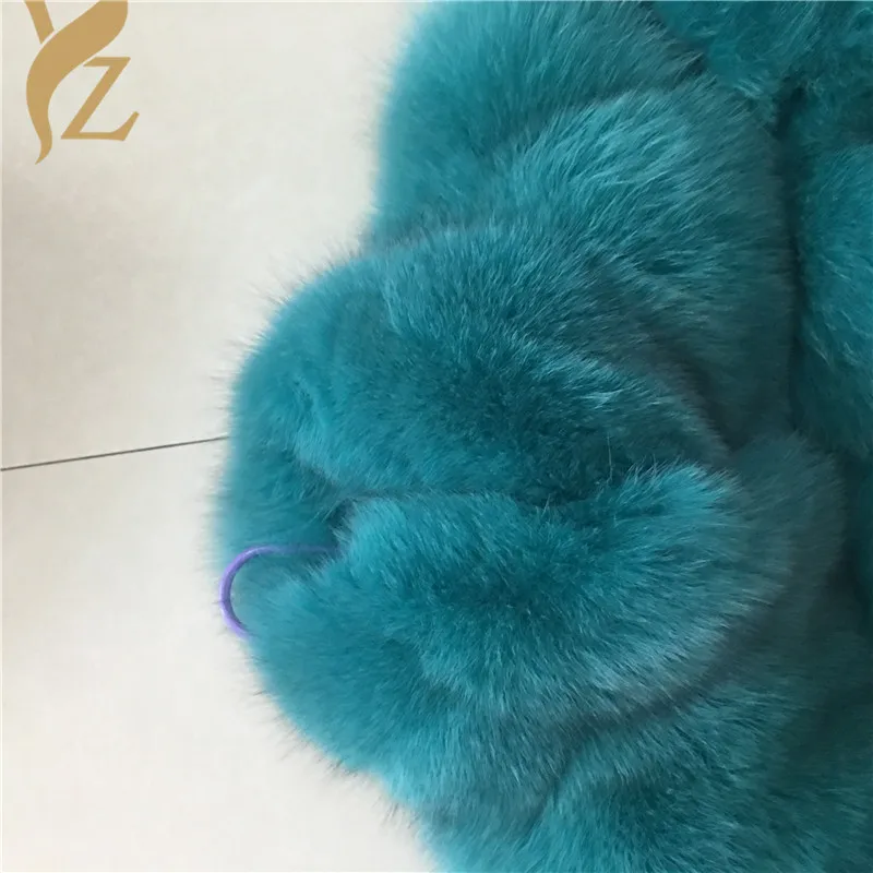 Пальто из натурального Лисьего меха для женщин jexxi высокое качество меховой жакет с вортником стойкой с широкими полосками меховая верхняя одежда женские топы и блузки
