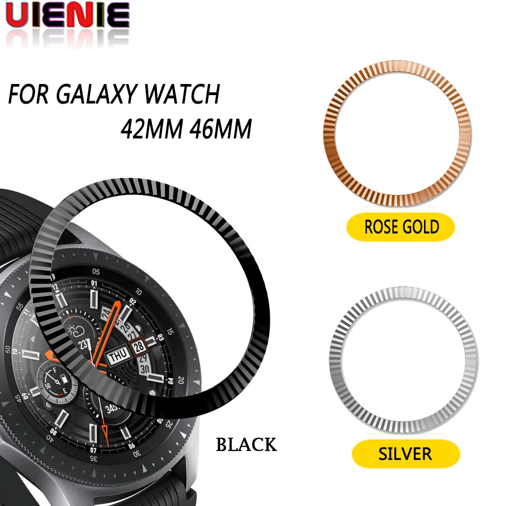  Replacement Smart Watch Accessories For Samsung Galaxy Watch 42MM/46MM Bezel Ring Adhesive Cover An - 33052883261