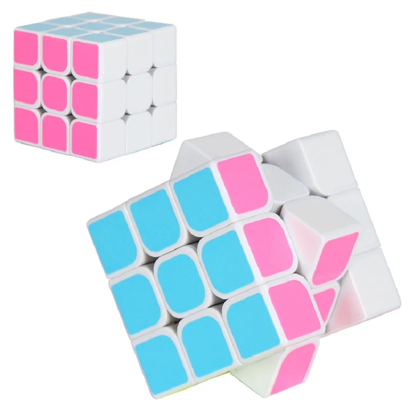 

Professional Cube 3x3x3 Competition Smooth Speed True Color Heat Tranfer Printing Magic Cube Educational Puzzle Cube Toys Gifts