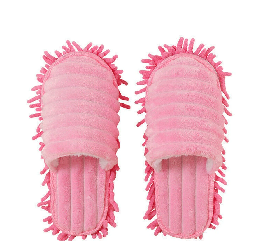 

A pair Dust Mop Slipper Lazy House Floor Polishing Cleaning Easy Foot Sock Shoe Cover Quick Polishing Cleaning Dust