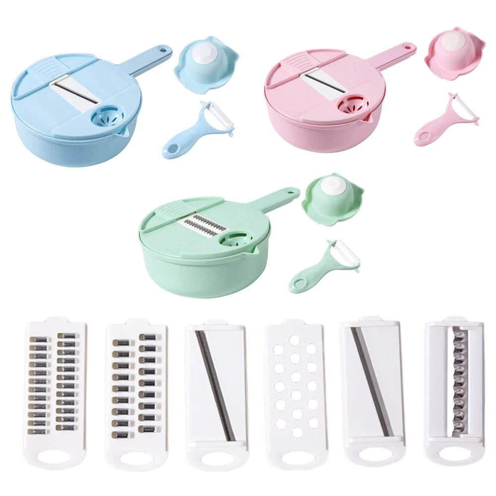 

Manual Machine Kitchen Vegetable Tool Ginger Milling Lettuce Cutter Cucumber Chopper Grinder Egg White Separator