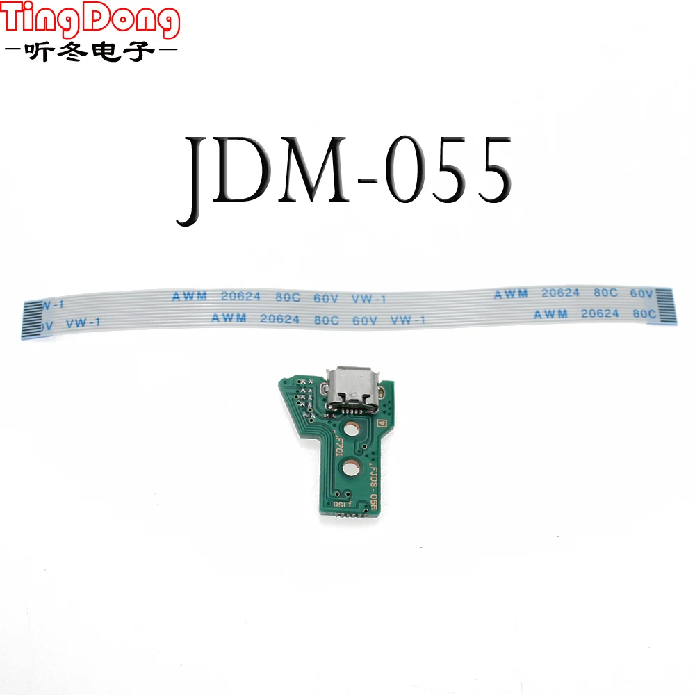 10 шт. JDS 055 040 030 011 разъем USB для зарядки Sony PlayStation 4 PS4 DS4 Pro тонкий контроллер зарядное