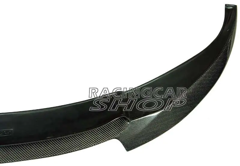 V style Real Carbon Fiber Front Lip Spoiler Fit For BMW 6-series F06 F12 F13 M6 Bumper 2012 UP