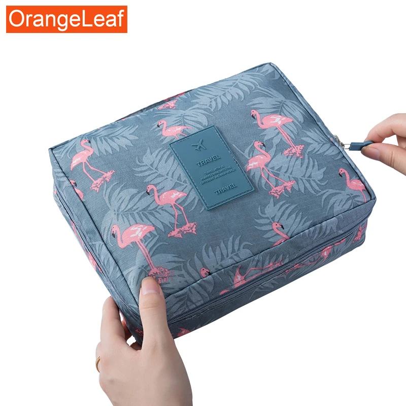  Hot Sale Zipper Man Women Makeup bag travel Cosmetic Bag Nylon Makeup Case Waterproof Toiletries Or - 33028275716