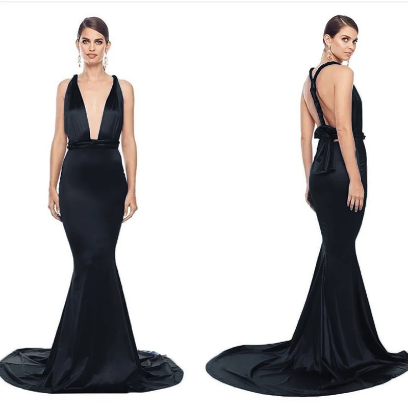 maxi dress with train