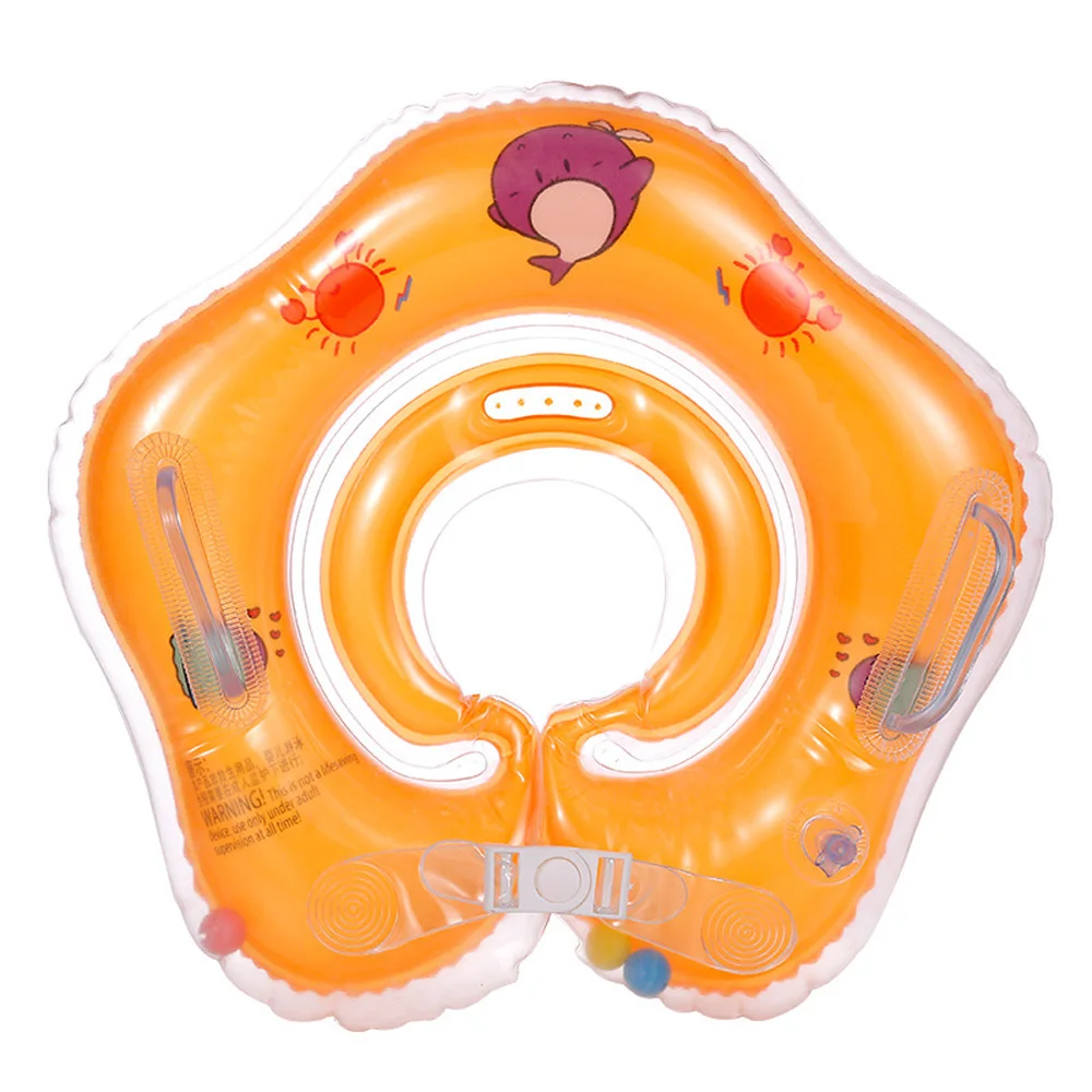 Надувной круг, кольцо на шею для плавания, младенческий плавательный круг, аксессуары для плавания на шею, детский трубчатый круг, безопасный круг для купания
