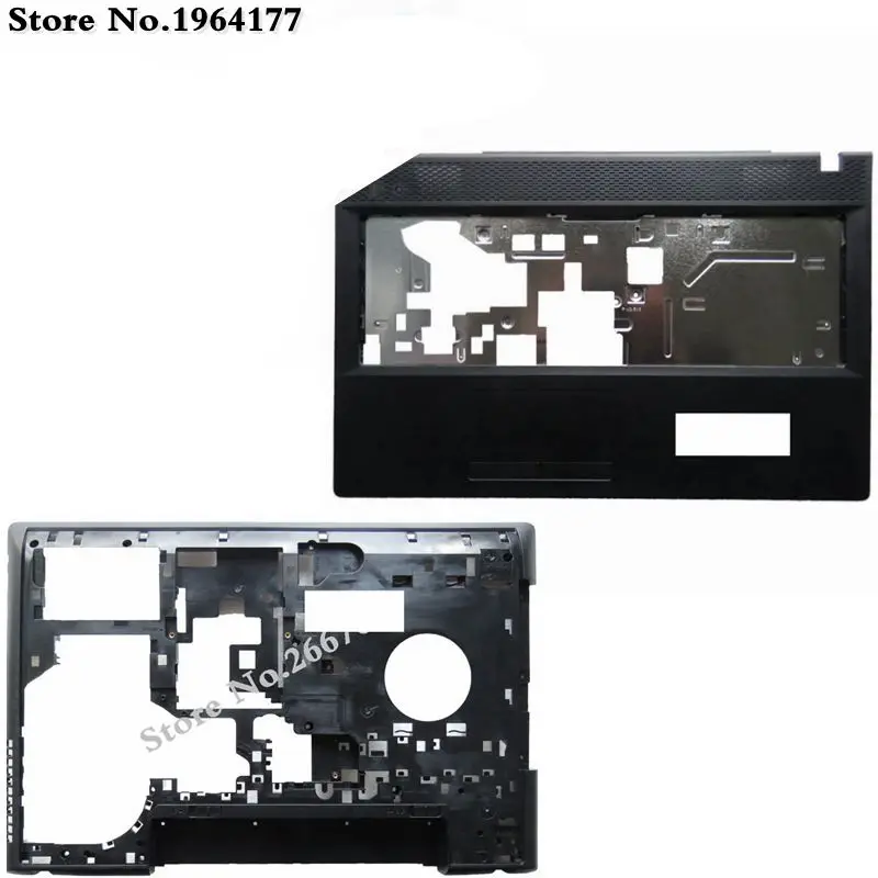 Передняя крышка для ноутбука Lenovo G500 G505 G510 G590 черная ноутбука|Сумки и чехлы
