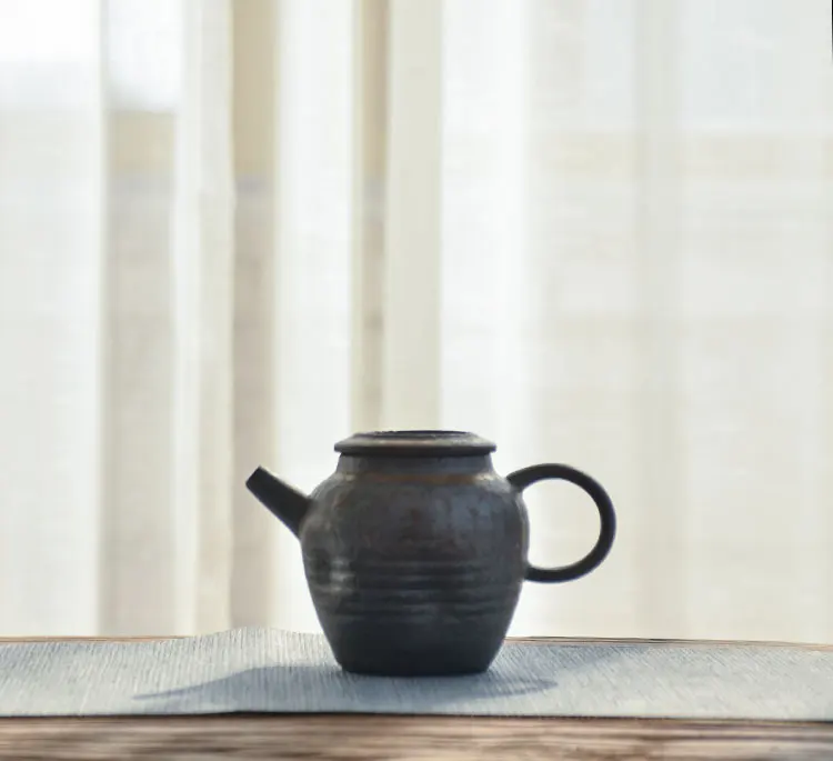 TANGPIN винтажный Японский керамический заварочный чайник ручной работы китайский кунг-фу чайник 210 мл