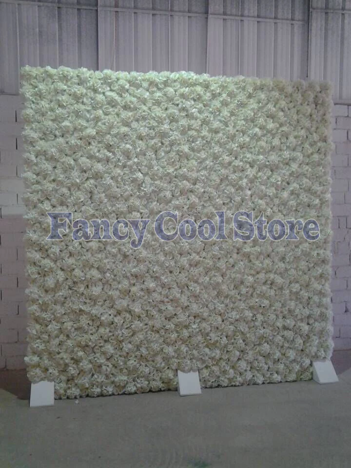 7 9FT x 7 9FT Ivory dense font b Wedding b font flower font b backdrop