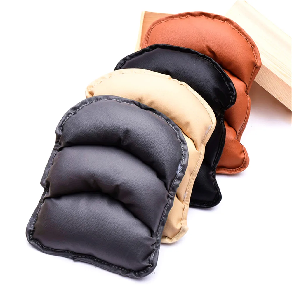 

New Car Seat Cover Soft Leather Auto Center Armrest Console Box Armrest Seat Protective Pad Mat Car Arm Rest Top Cover