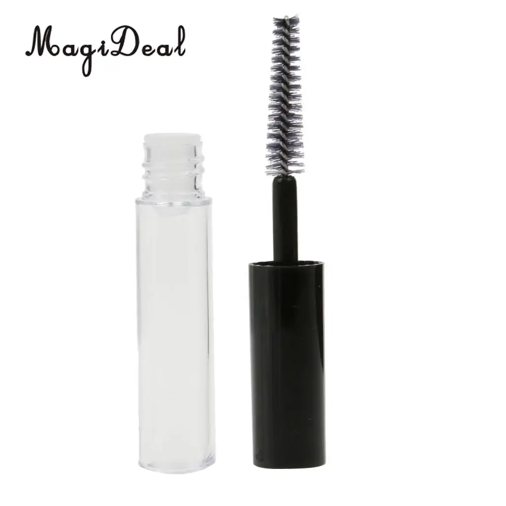 MagiDeal 4ML Plastic Empty Mascara Eyelash Growth Bottle Lip Gloss Liquid Tube Clear High Quanlity