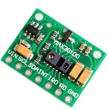 Frete Grátis sensor de frequência cardíaca MAX30100 taxa de pulso de oxigênio no sangue arterial módulo módulo sensor de oxigênio