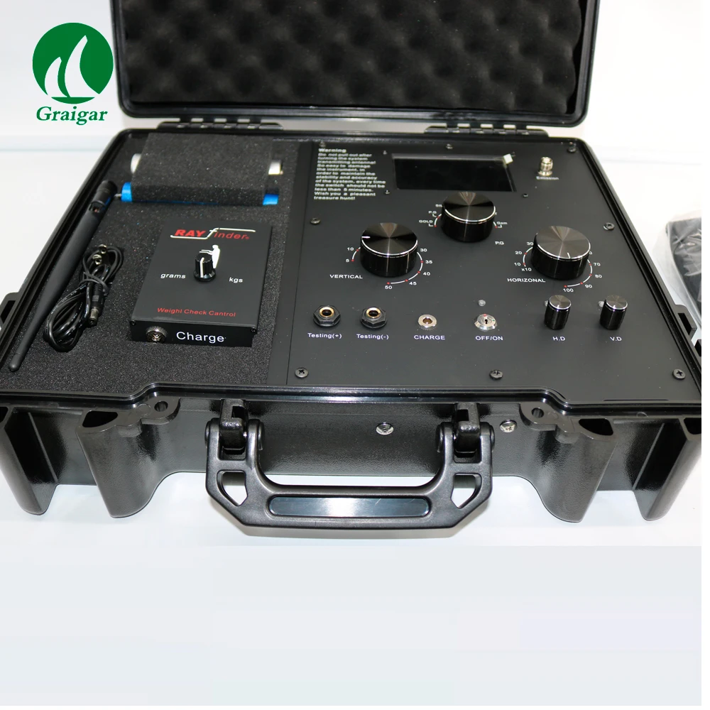 

EG-1000 Underground Metal Detector 50m Detecting Depth Max Range 1500m