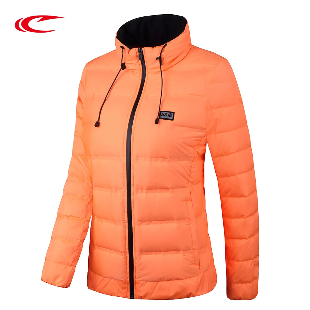 SAIQI, Женская Осенняя куртка, новинка, теплая куртка для пешего туризма, пальто, 80%, серый утиный пух, женские пуховики, зимняя верхняя одежда, пальто, 256814