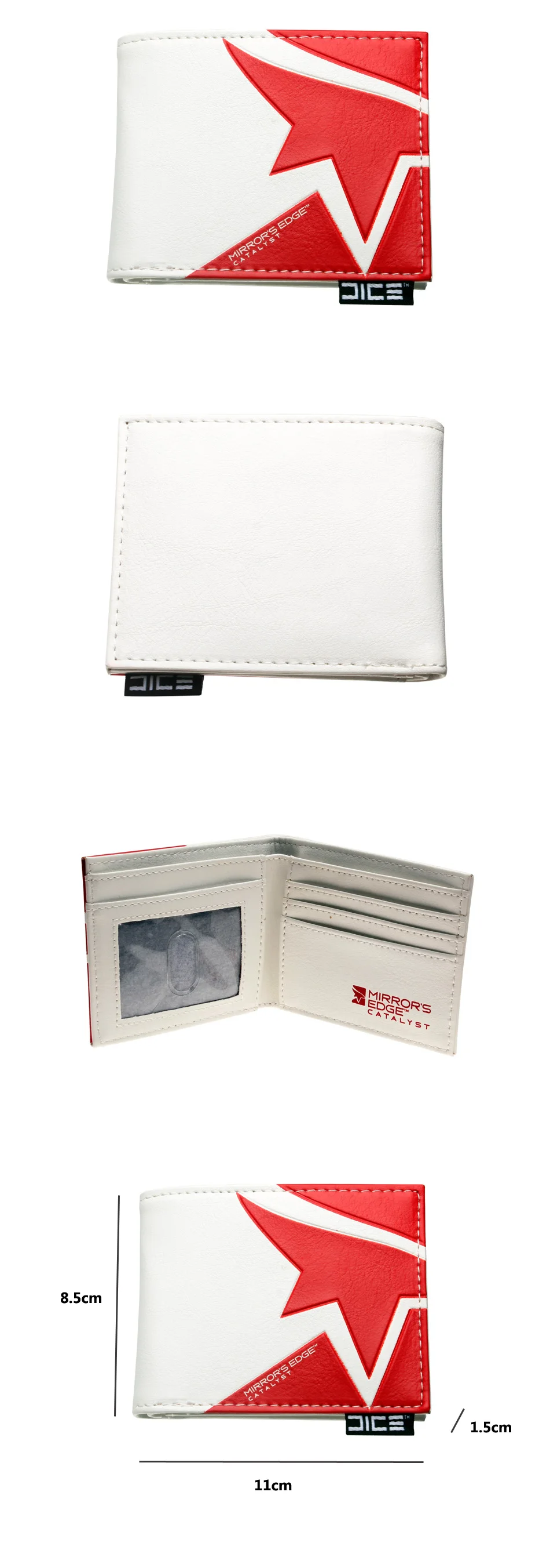 Зеркало края bi-Fold Wallet DFT-1596