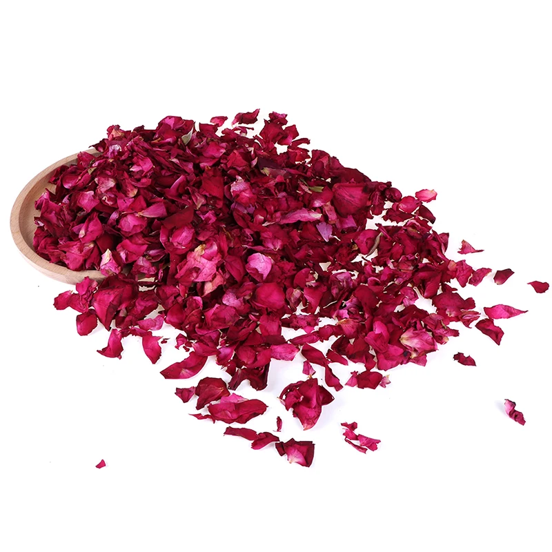 Романтический 100 г/200 г Натуральные сушеные лепестки роз для ванны сухие лепестки цветов Спа Отбеливающий душ ароматерапия для купания