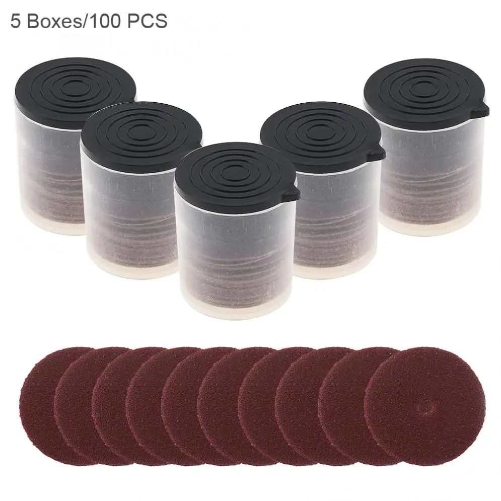 

TORO 5 Boxes/100pcs Mini Sandpaper Polishing Plate Sand Cut-off Wheels for Electric Grinder Accessories Supplies