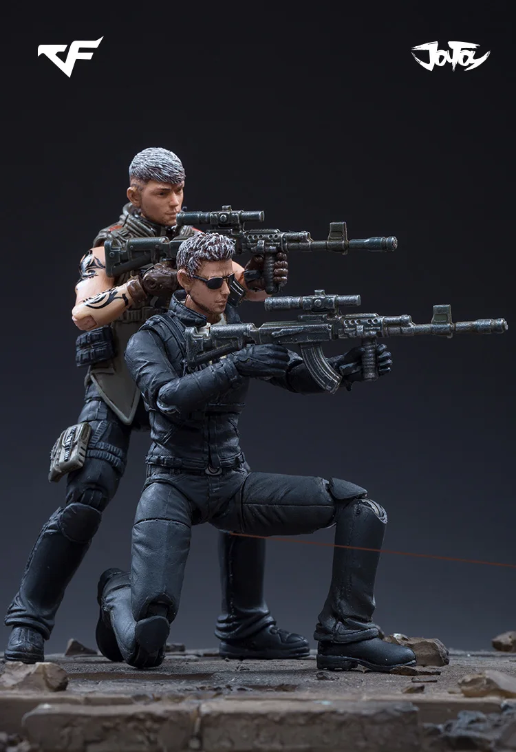 Экшн фигурки JOYTOY 1/18 фигурка солдата из CF Crossfire оборона лезвие и волк аниме модель