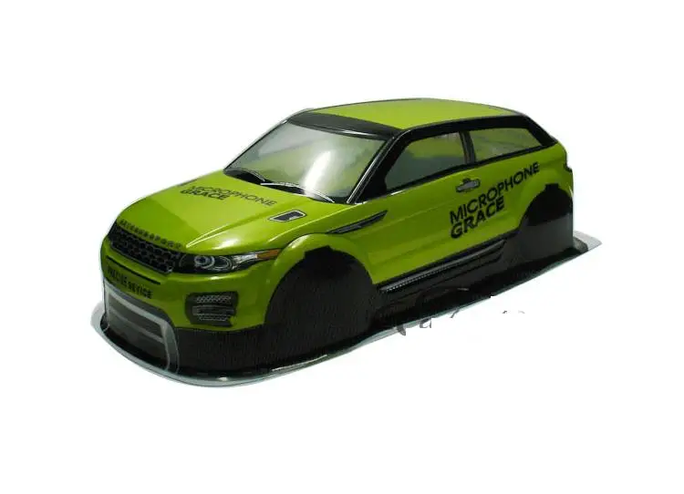 

YUKALA 1/10 remove control car parts PVC painted body shell for 1/10 RC Racing on-road drift car 430*190mm wheel base 255mm