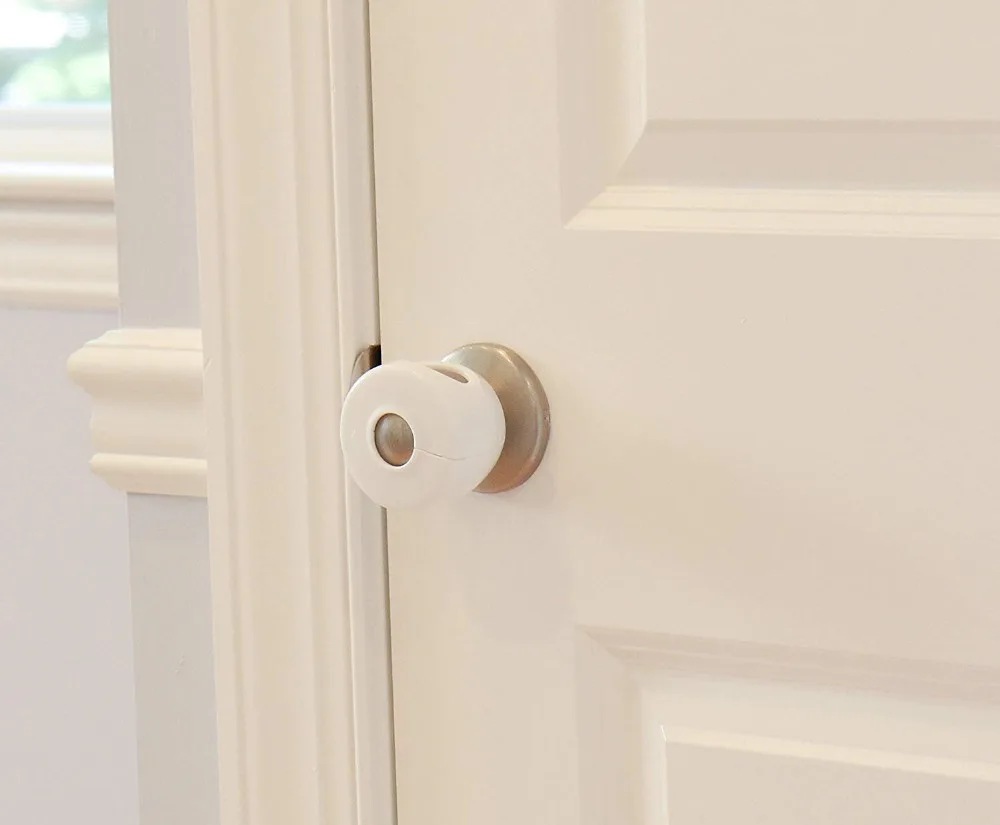 Door Knob Safety Cover Child Proof Doors 6 Pack Child Safety