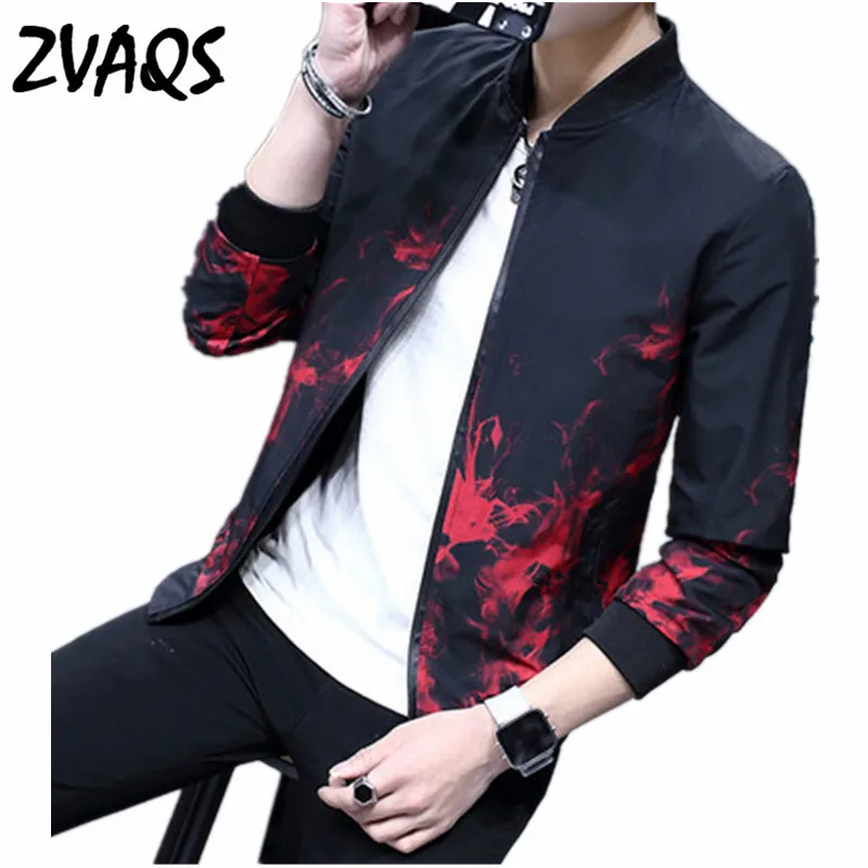 

Men's Jacket 2018 Spring Jacket Men Thin Baseball Clothing White Bomber Male Jacket Veste Homme Casual Jacket Men ZVAQS XT200