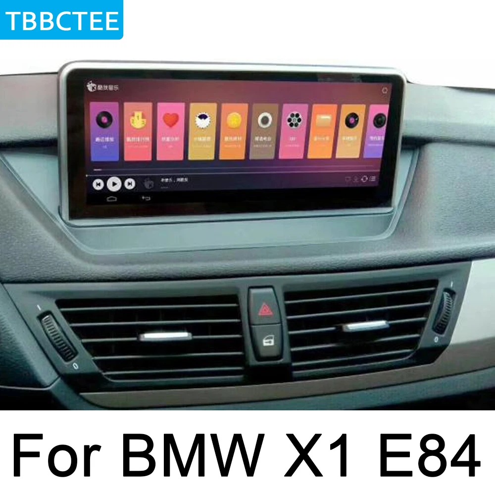 For BMW X1 E84 2009~ Android Car DVD GPS Navigation map multimedia player HD ISP Screen Stereo Auto radio IPS WiFi system