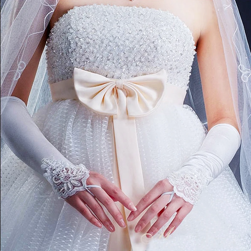 Cheap-New-Arrival-Wedding-Accessories-Elbow-Fingerless-Adult-Bridal-Gloves-One-Size (3)