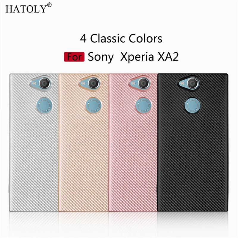 

sFor Cover Sony Xperia XA2 Case for Sony Xperia XA2 Soft Rubber Silicone Armor Phone Shell Bumper Phone Case for Sony Xperia XA2
