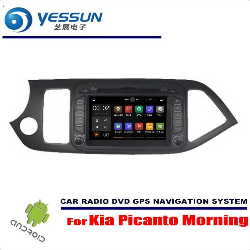 

YESSUN For Kia Picanto Morning 2011~2016 Car Android Radio Multimedia Navigation System CD DVD GPS Player Navi Radio Stereo