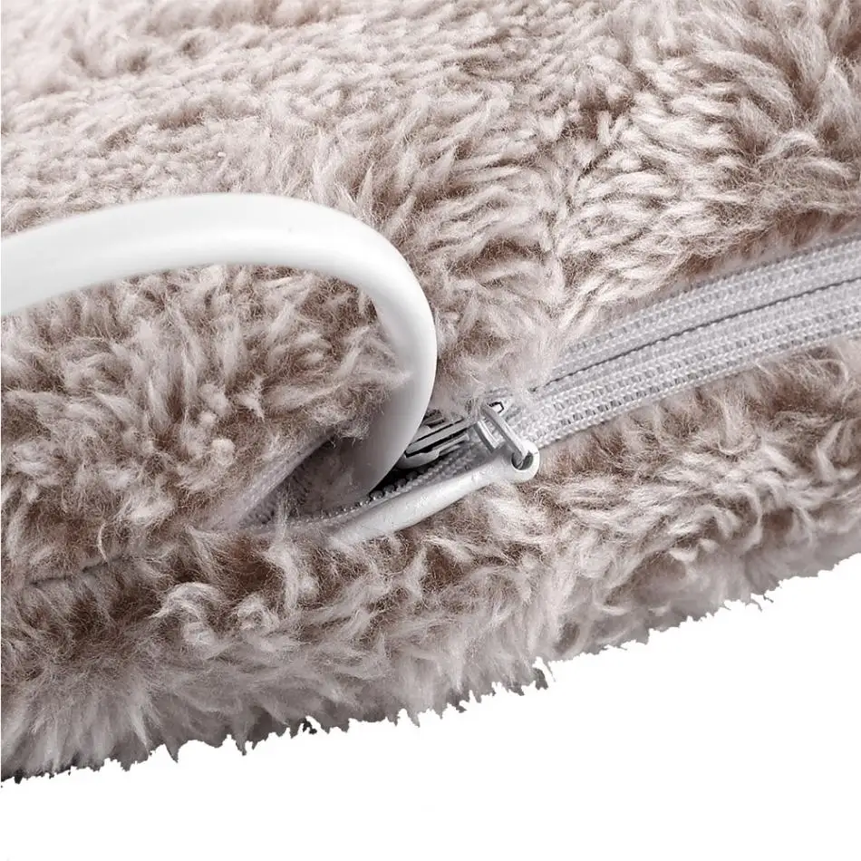 Портативный электрический грелка для ног грелка безопасный диван кресло теплая подушка зимняя теплая электрическая грелка