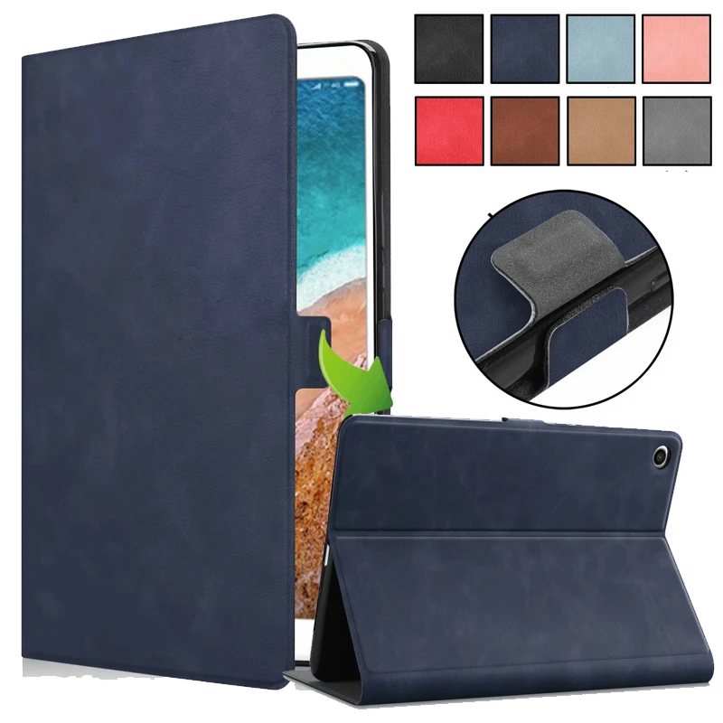 Чехол для Xiaomi Mi Pad 4 Plus 10 1 &quotTablet PC Smart Flip Book Cover Funda Tablet PU раскладная подставка
