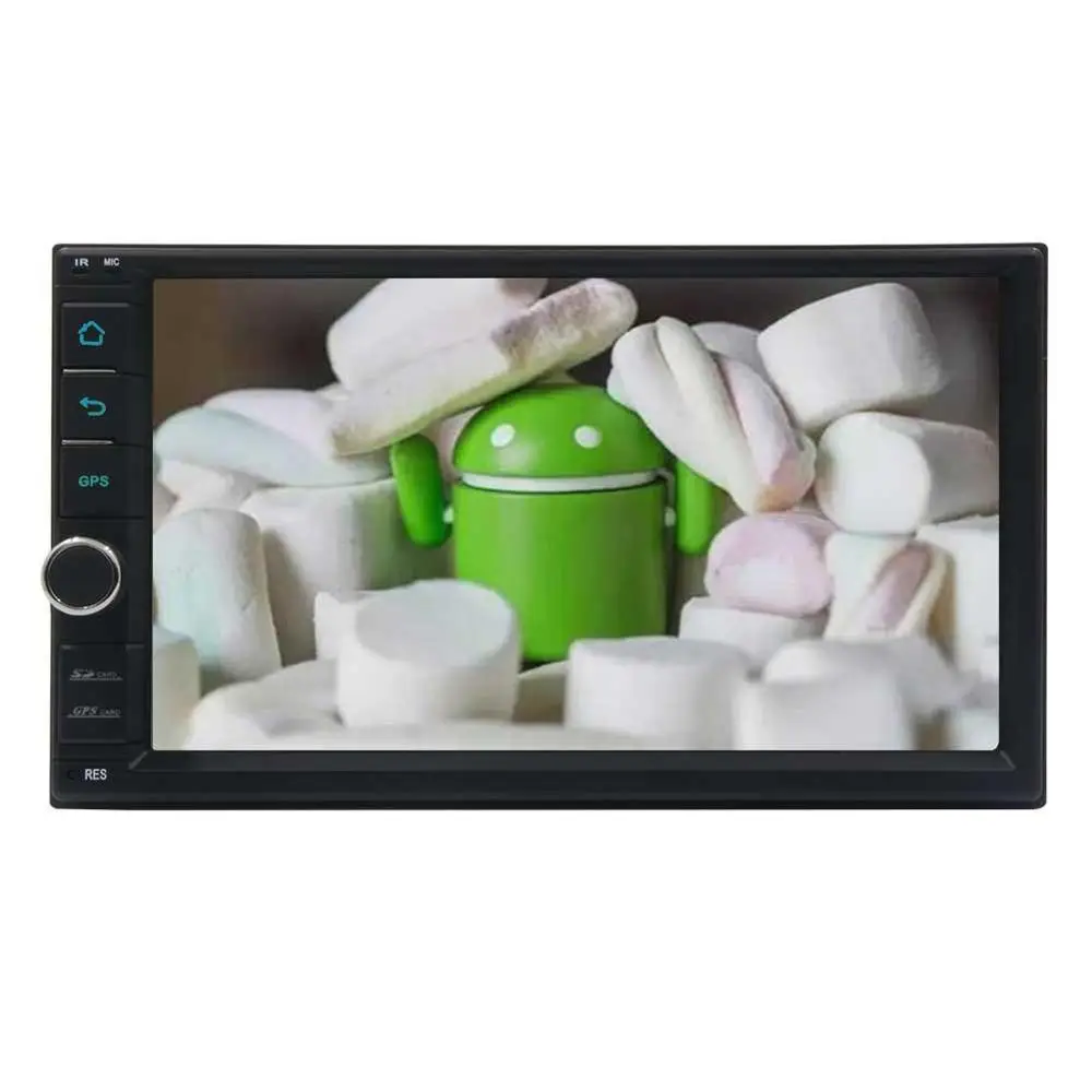 cheap Car Stereo with Android 6.0 2 Din GPS radio Navigation Auto Radio Car Entertainment Support WiFi 1080P Video Mirrorlink OBD2 SWC