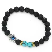 Украшения натуральная веревка Фатима, бусины ручной работы браслеты с орнаментами