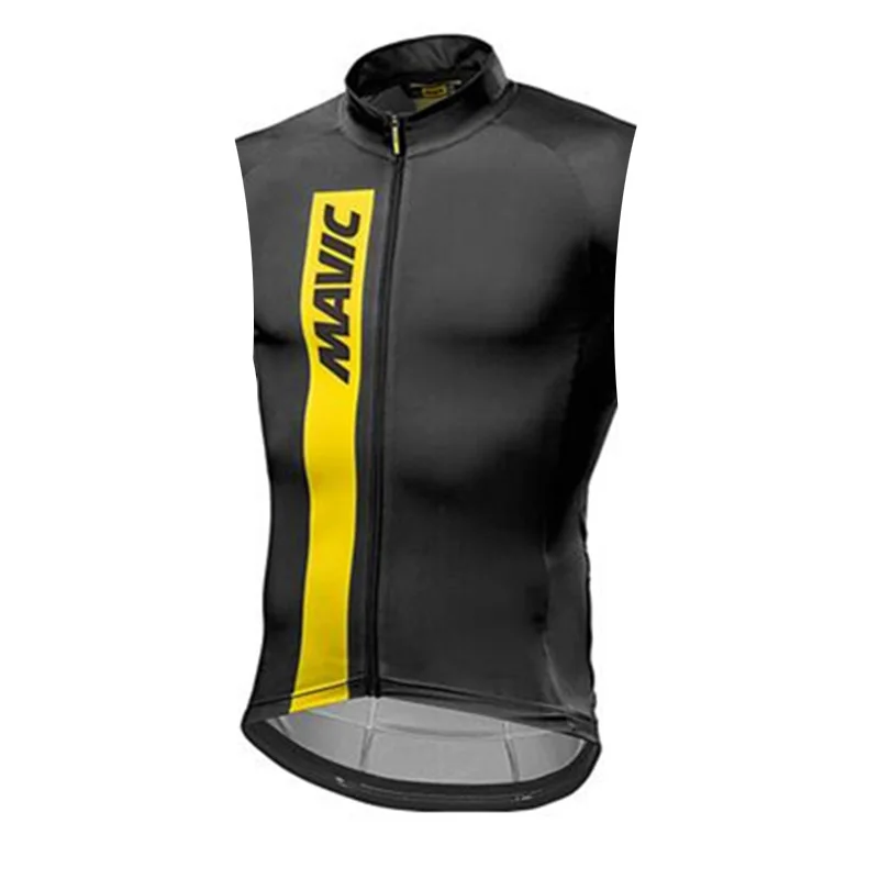 

2018 MAVIC Men's Team Cycling Wear Summer Riding Sleeveless Jersey Shirt Breathable Bike Outdoor sweatshirt Quick drying