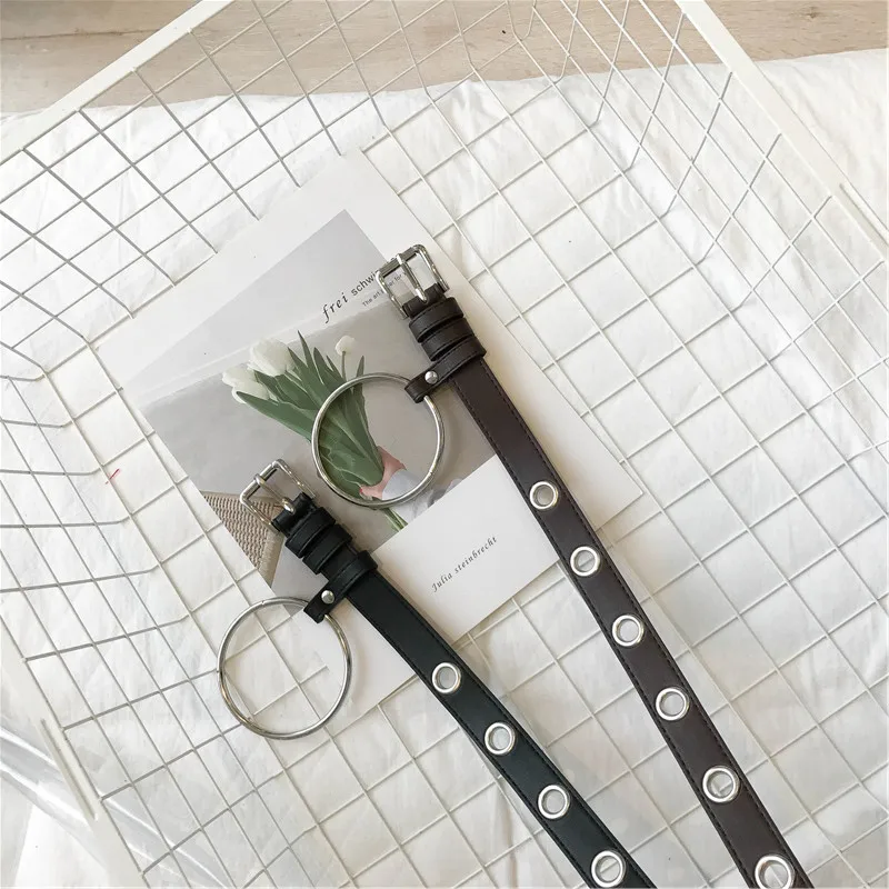 2 цвета Mihoshop Ulzzang корейские женские модные аксессуары с дырками повседневные