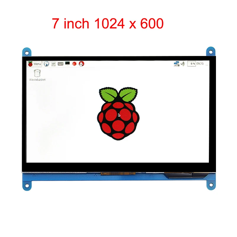

7 Inch Raspberry Pi 3 B+ Touch Screen 1024 * 600 LCD Display HDMI Interface TFT Monitor Module Compatible Raspberry Pi 2 Model B