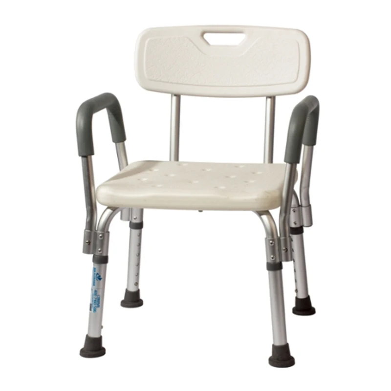 Удобный стул для ванной со спинкой Пластиковая Душевая скамья пожилой мелкий комод горшок стул с сиденьем